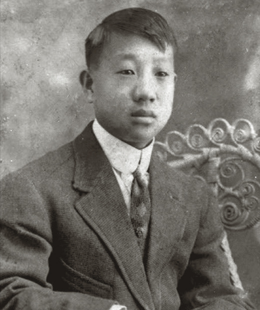 Dr. Ilhan New as a child